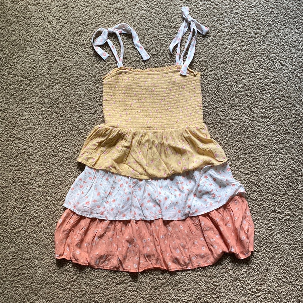 AE layered floral dress (size S)